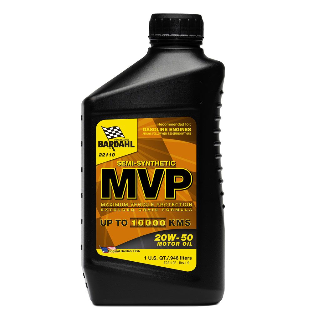MVP 20W-50 Semi-Synthetic Motor Oil