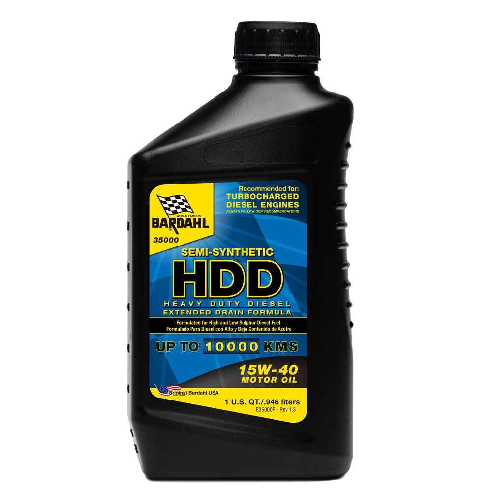 HDD 15W-40 Semi-Synthetic Motor Oil