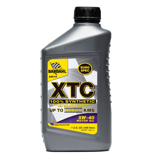 XTC 5W-40 Euro Spec Synthetic Moto Oil